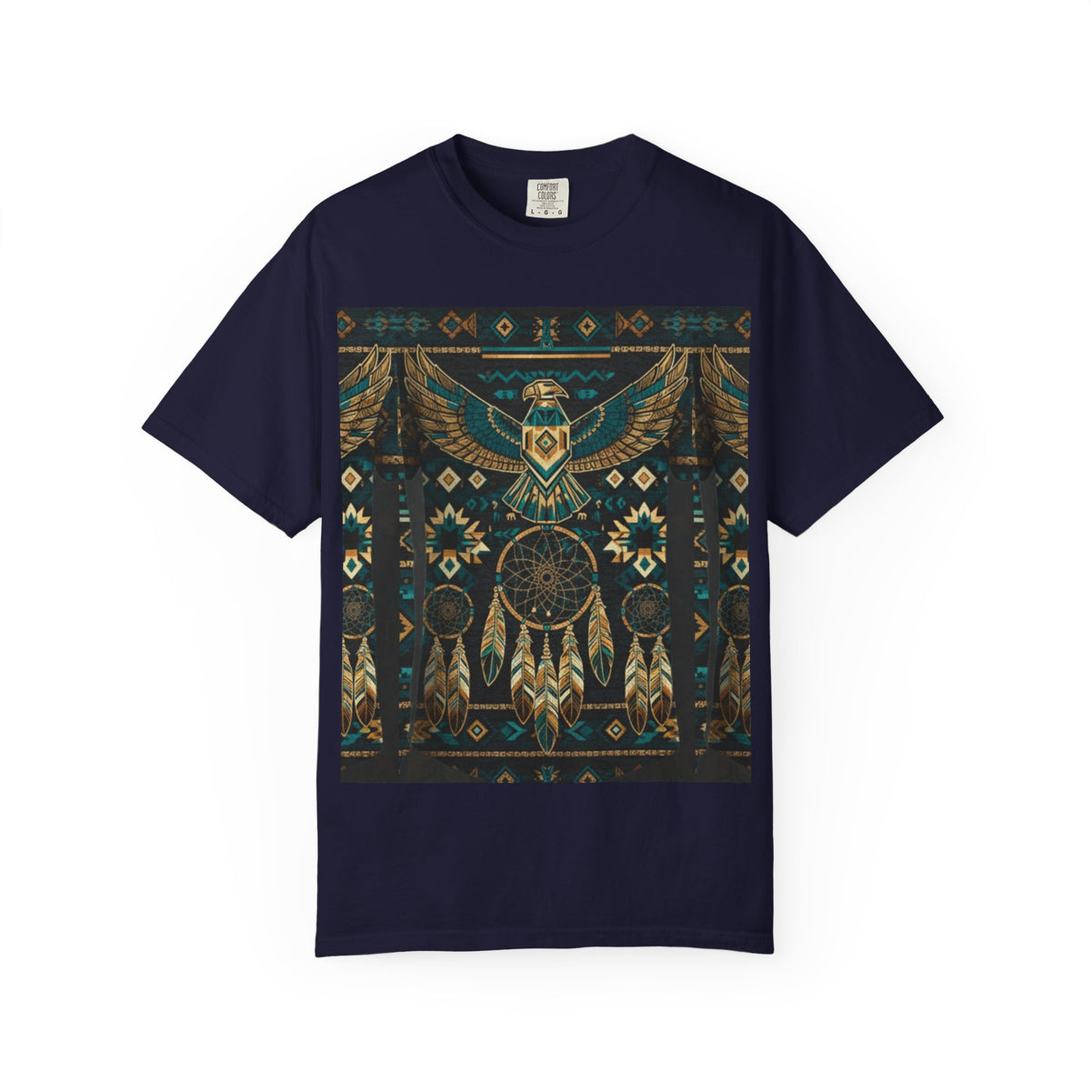 Native Dreamcatcher Eagle T-Shirt — Boho Tribal Graphic Tee