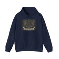 Eagle Crest Graphic Hoodie – "Света Земля" Vintage Slavic Emblem