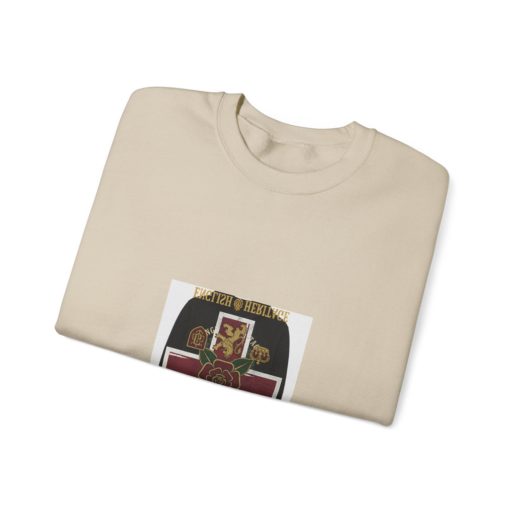 Celtic Rose Cross Crewneck Sweatshirt