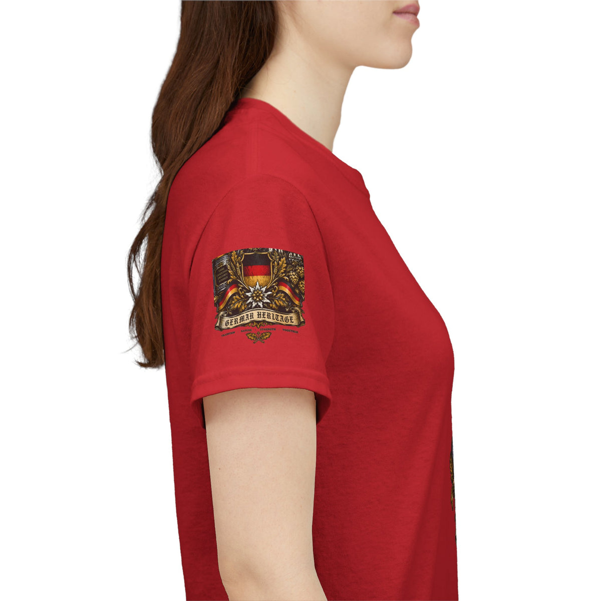 Deutschland Crest T-Shirt — Vintage German Flag Coat of Arms Tee