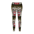 Serbian Eagle Shield Leggings — Vintage Heraldic Crest Leggings