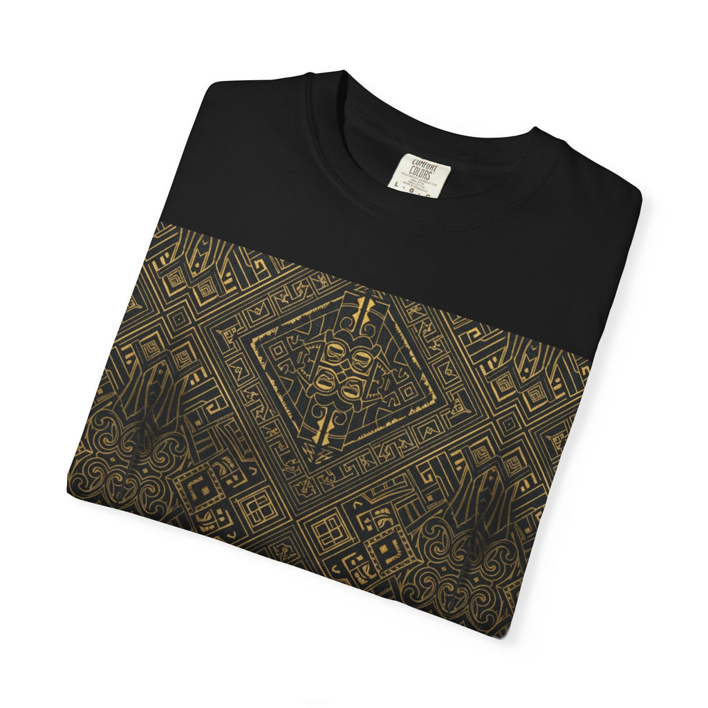 Maori Ethnic Print T‑Shirt — Vintage Tribal Pattern Tee
