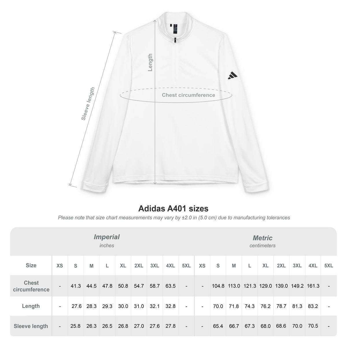 Embroidered adidas® Quarter-Zip Pullover — African Heritage-Inspired Athletic Top
