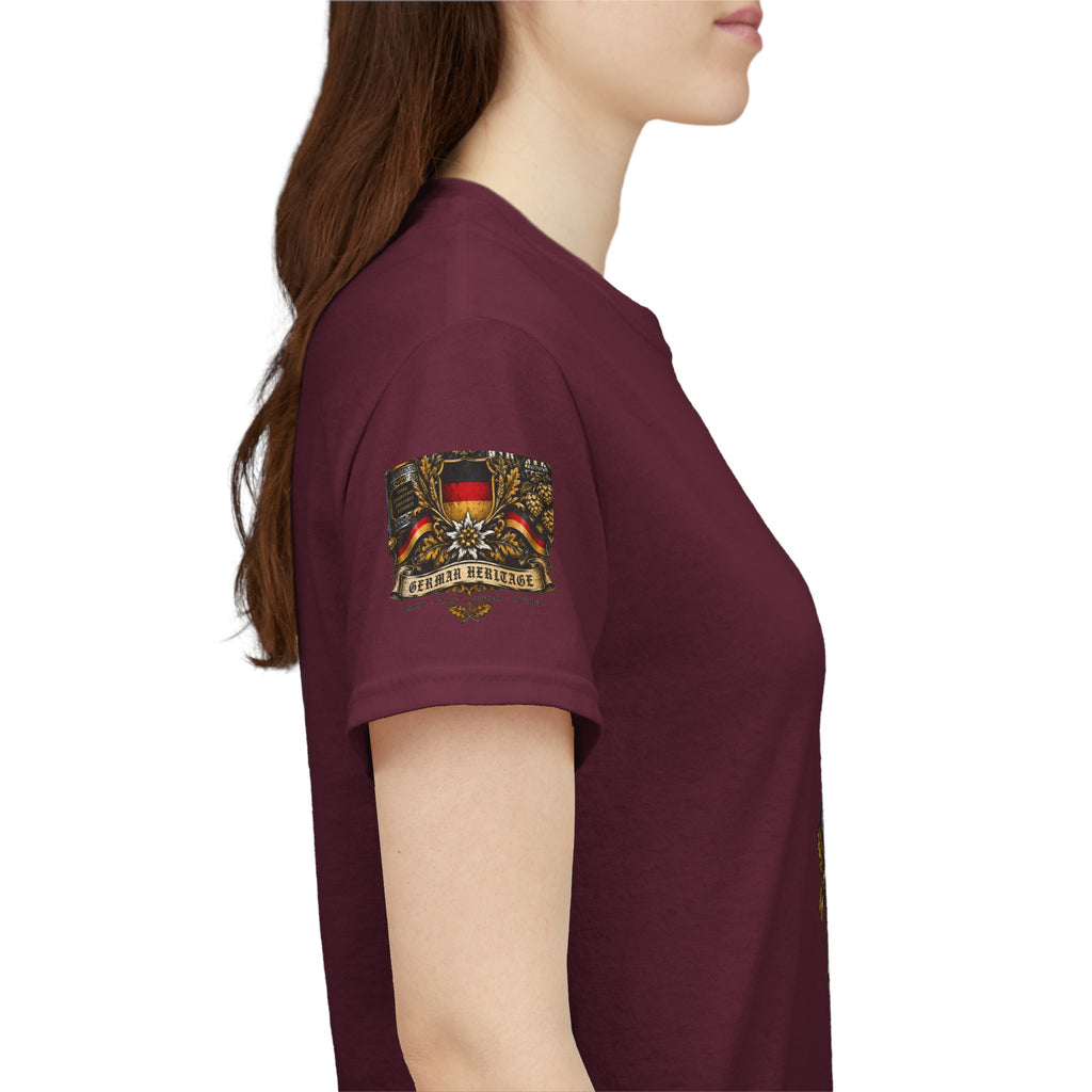 Deutschland Crest T-Shirt — Vintage German Flag Coat of Arms Tee