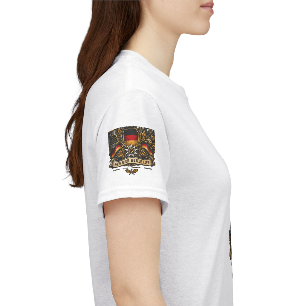 Deutschland Crest T-Shirt — Vintage German Flag Coat of Arms Tee
