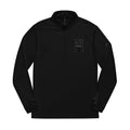 Embroidered adidas® Quarter-Zip Pullover — African Heritage-Inspired Athletic Top